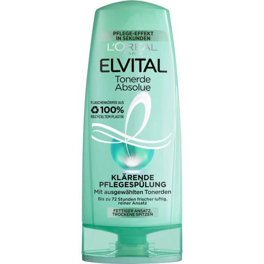 L'Oreal Elvital Tonerde Absolue Klärende Pflegespülung 250ML 1 L'Oreal Elvital Tonerde Absolue Klärende Pflegespülung 250ML