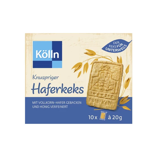 Knuspriger Haferkeks 200G 1 Knuspriger Haferkeks 200G