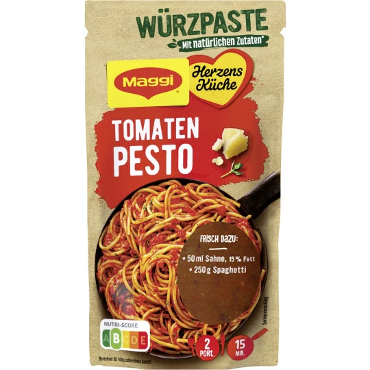 Herzensküche Tomaten Pesto 85G 1 Herzensküche Tomaten Pesto 85G